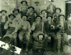 The Stevens Point Brewery workers pose for a picture in 1921 